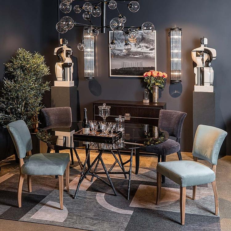 Стул Мими, чёрные ножки Mimi Dining Chair, Black Wood